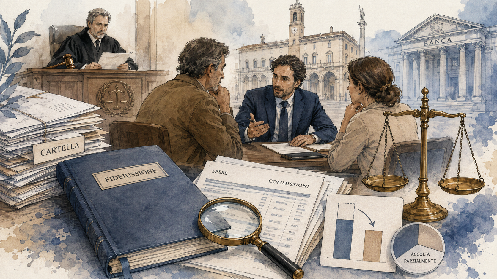 Cartella di Medio Credito Centrale: il Tribunale riduce il debito e accoglie le contestazioni sull’usura