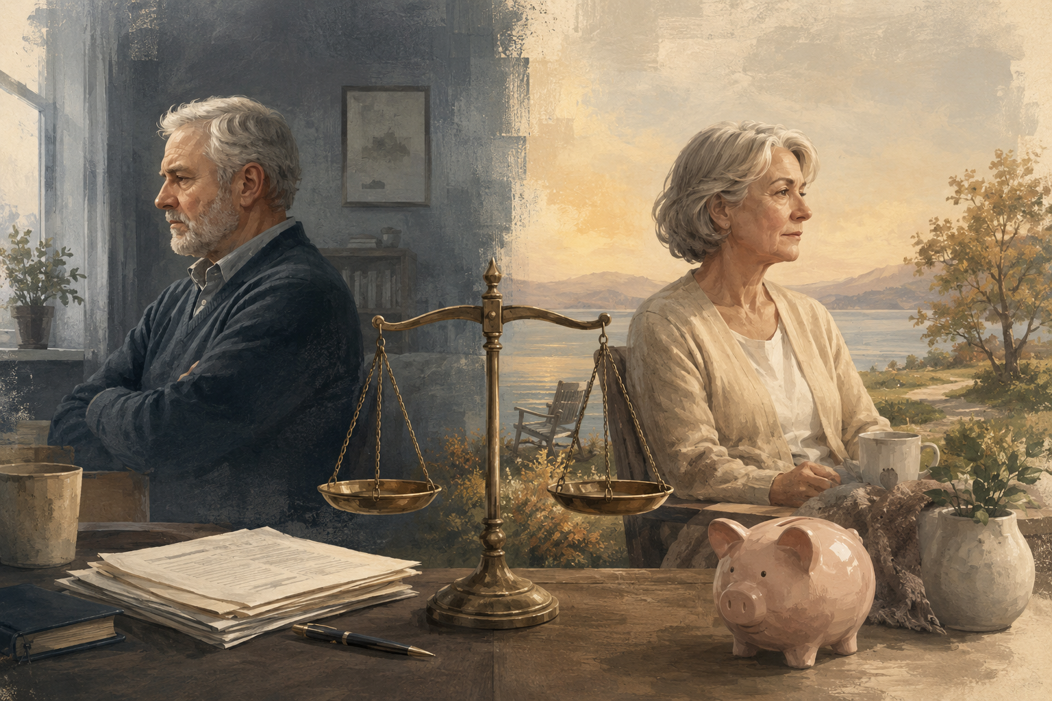 Pensionamento e assegno divorzile: quando il calo del reddito può giustificare una revisione